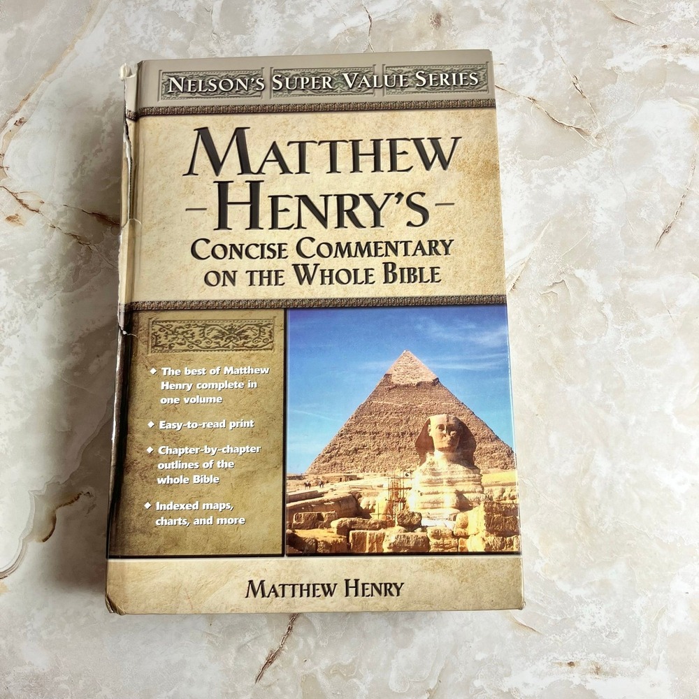 Matthew Henry's Concise Commentary on the Whole Bible Hardback